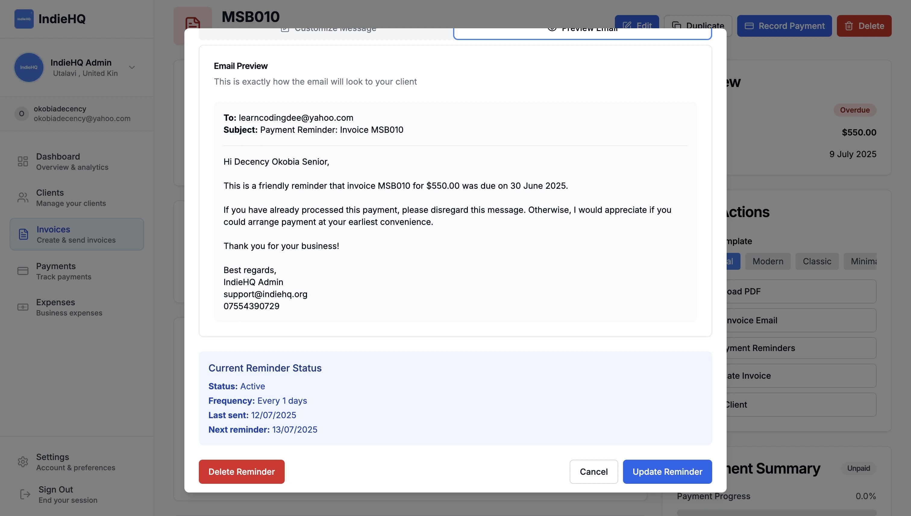 How to Chase Overdue Invoices Without Destroying Client Relationships